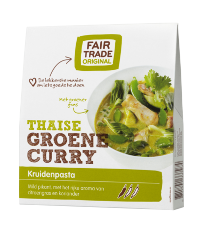 Fairtrade Original Rode Curry Kruidenpasta Braspa