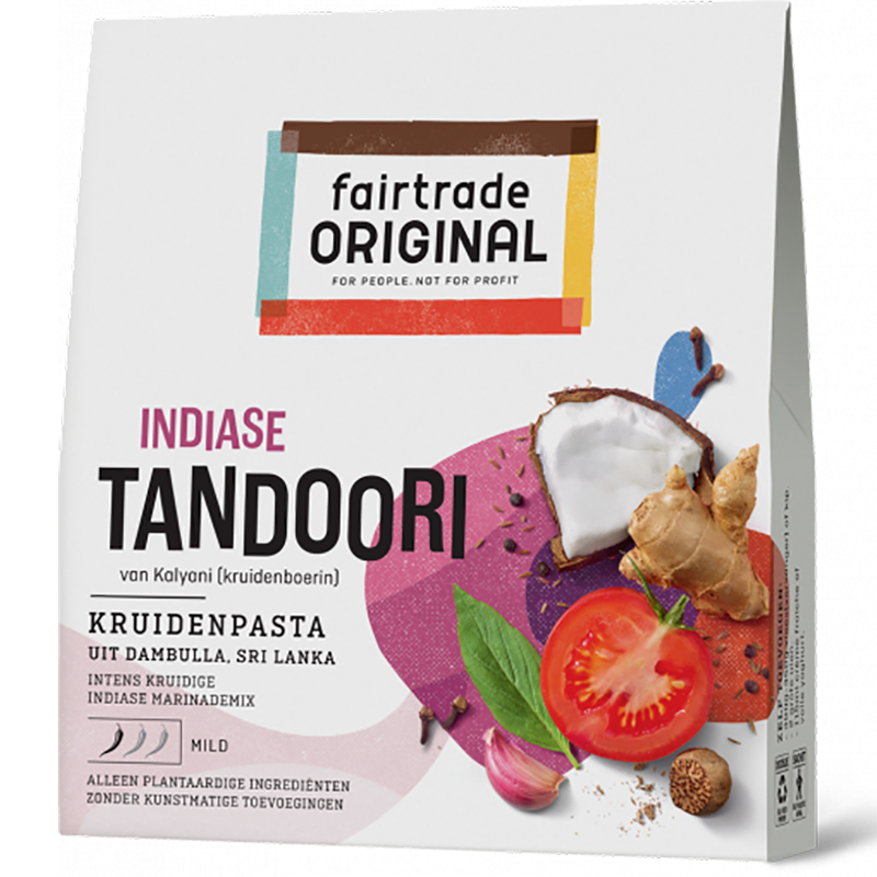 Fairtrade Original Kruidenpasta Indiase Tandoori Braspa