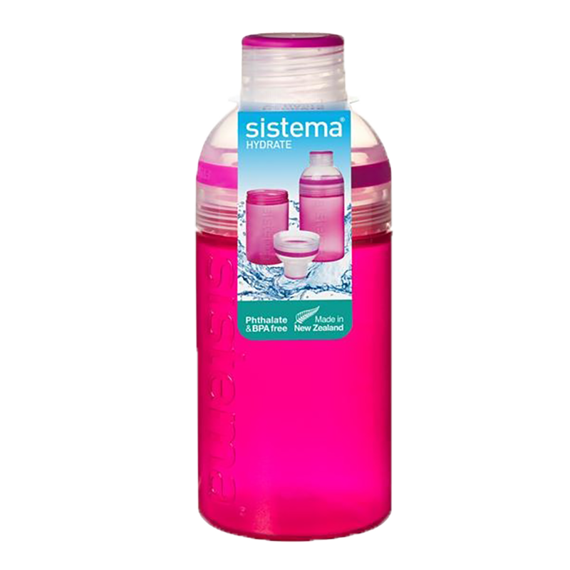 Sistema Hydrate Drinkfles Trio 480ml Assorti Braspa