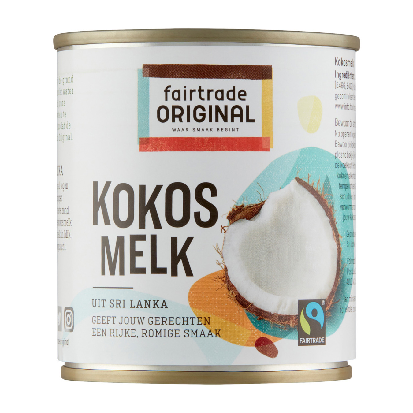 Fairtrade Original Kokosmelk, MH