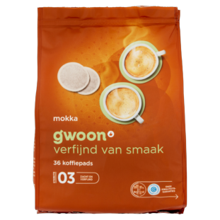 G'woon Koffiepads Mokka