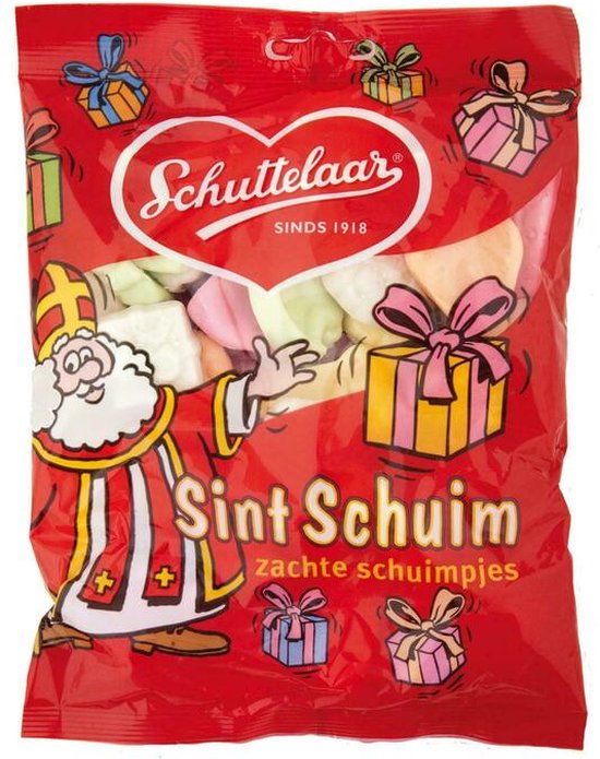 Sinterklaas Schuimpjes Schuttelaar