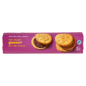 G'woon Biscuit Duo Chocolade