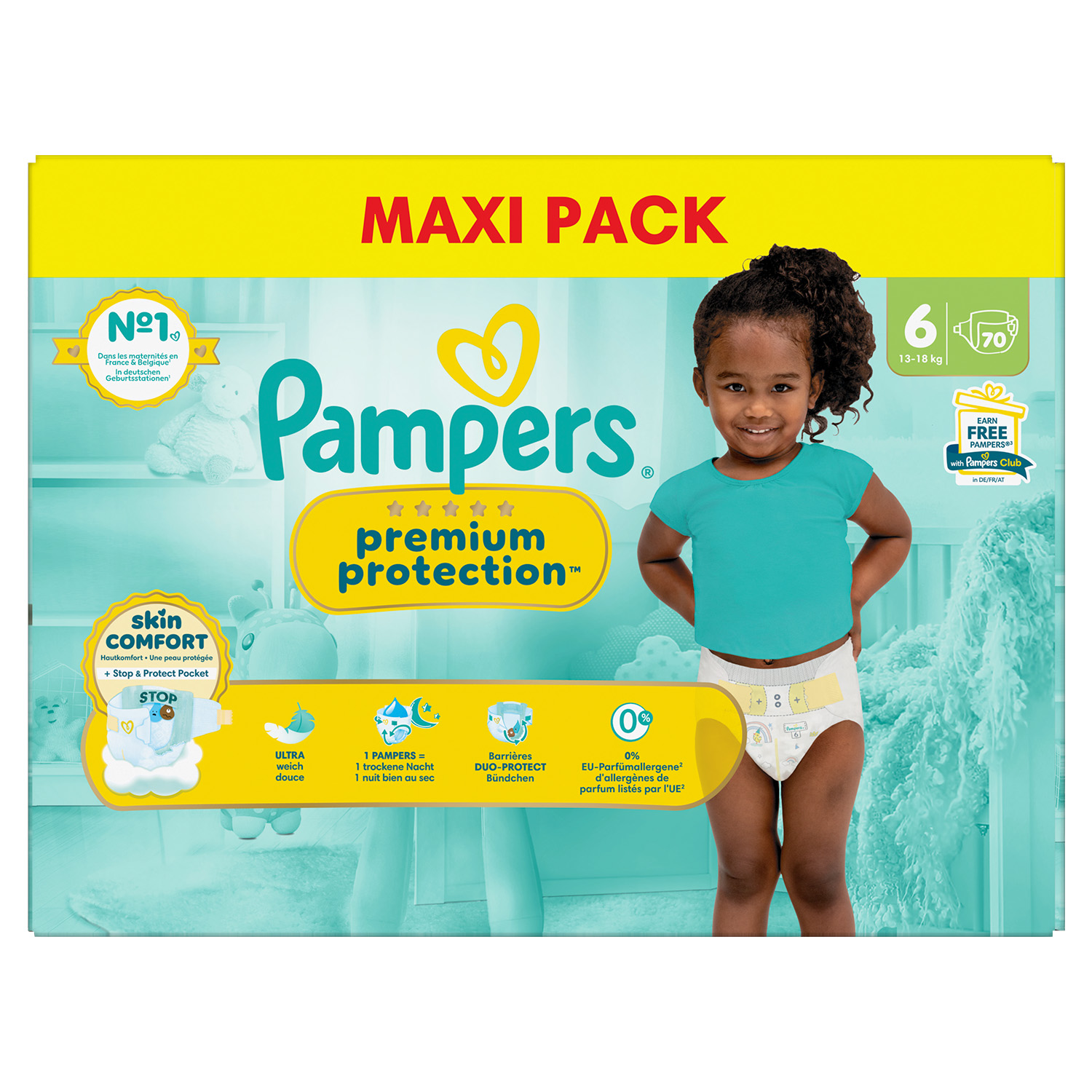 Pampers Premium Protection (6) 13+ Kg