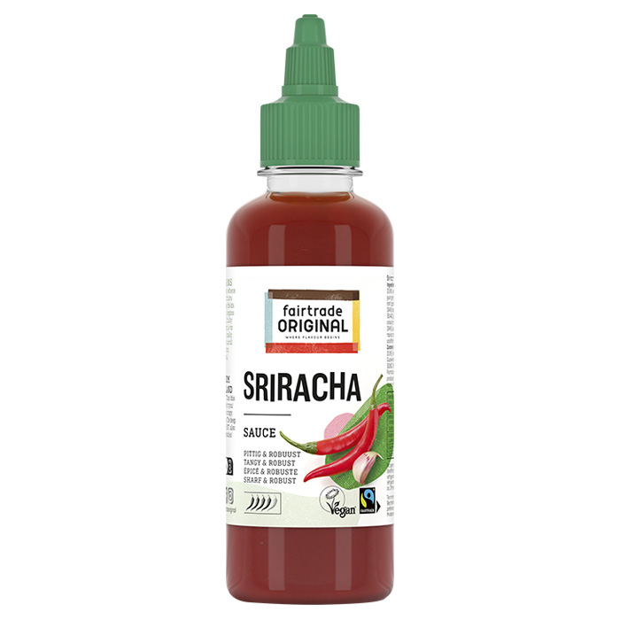 Fairtrade Original Sriracha sauce vegan