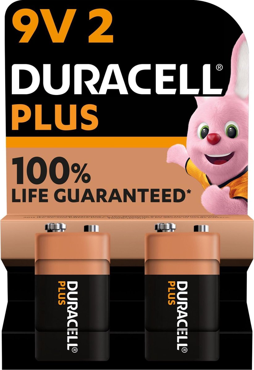 Duracell Alkaline Plus 9V