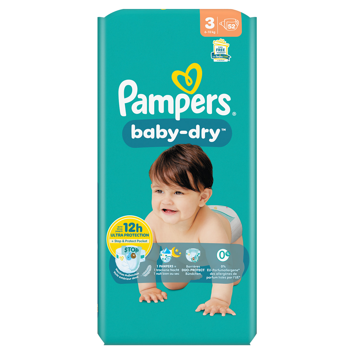 Pampers Baby-Dry (3) 6-10 Kg