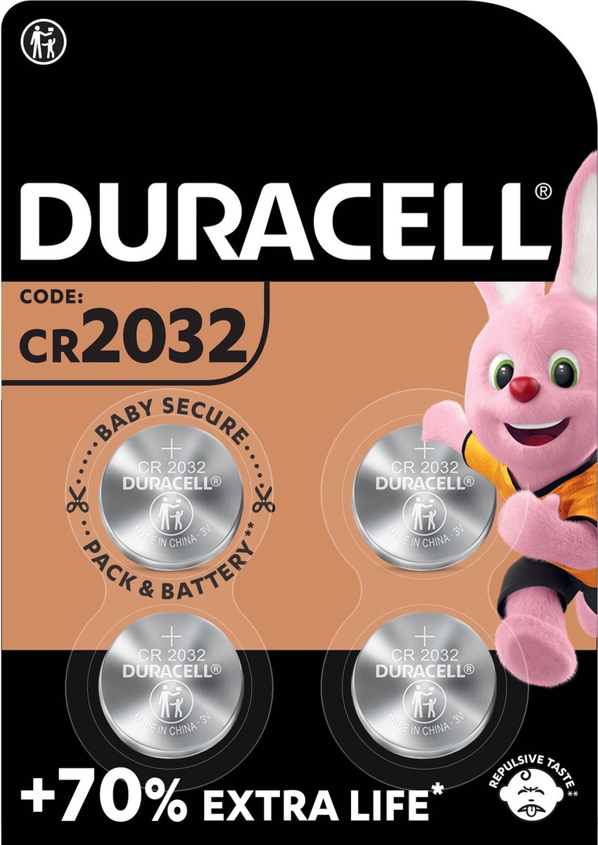 Duracell Speciality CR2032 Incl. Stibat