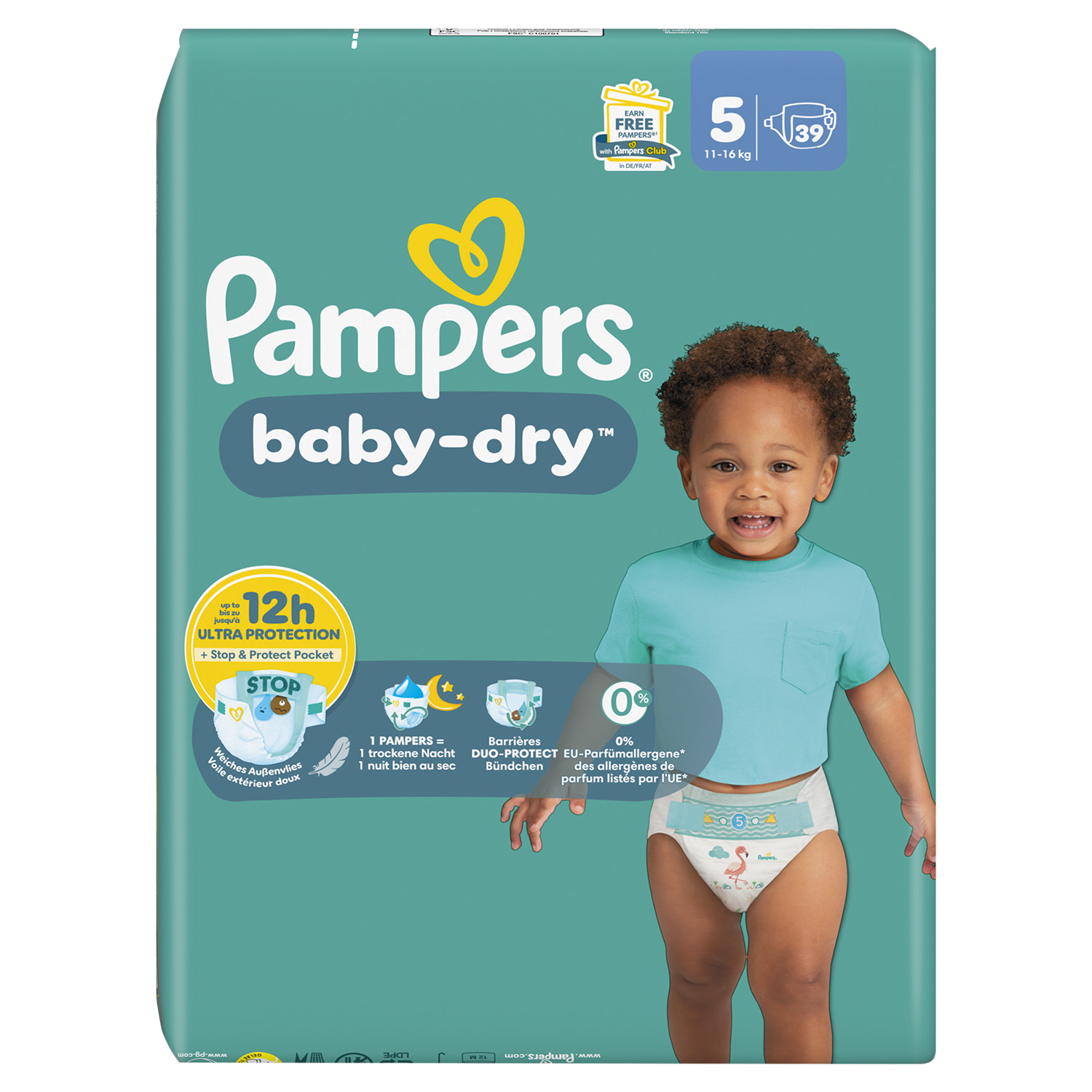 Pampers Baby-Dry (5) 11-16 Kg