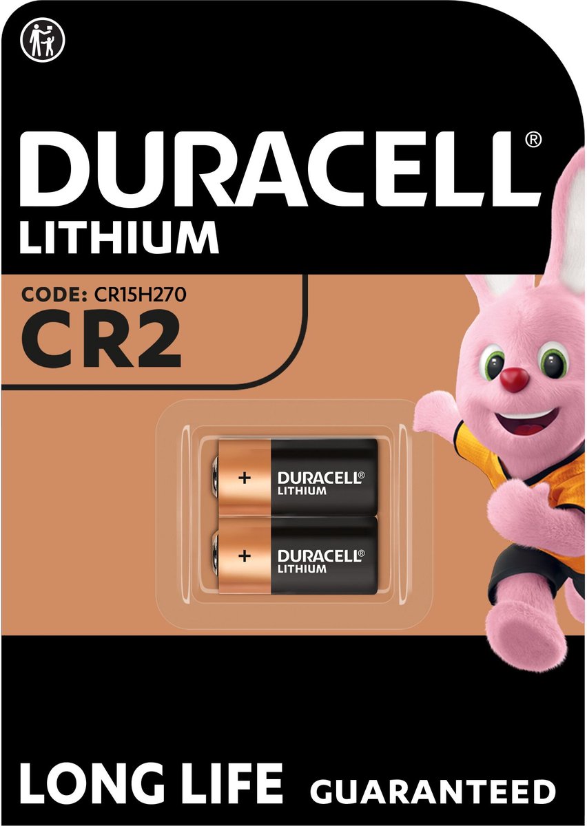 Duracell Ultra Foto CR2 incl. stibat 2 stuks