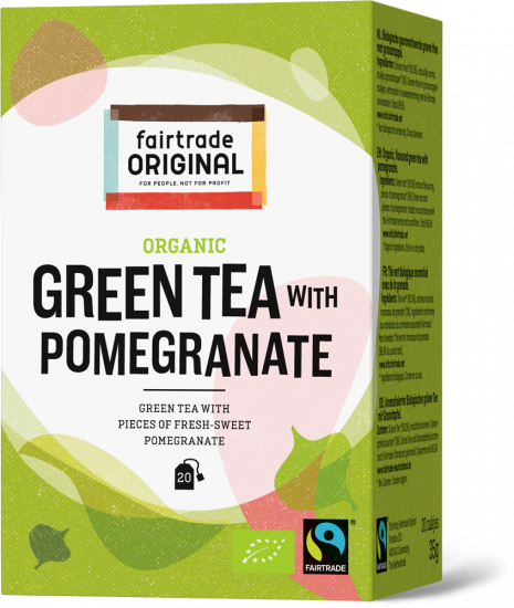 Fairtrade Original Groene thee granaatappel,bio,MH