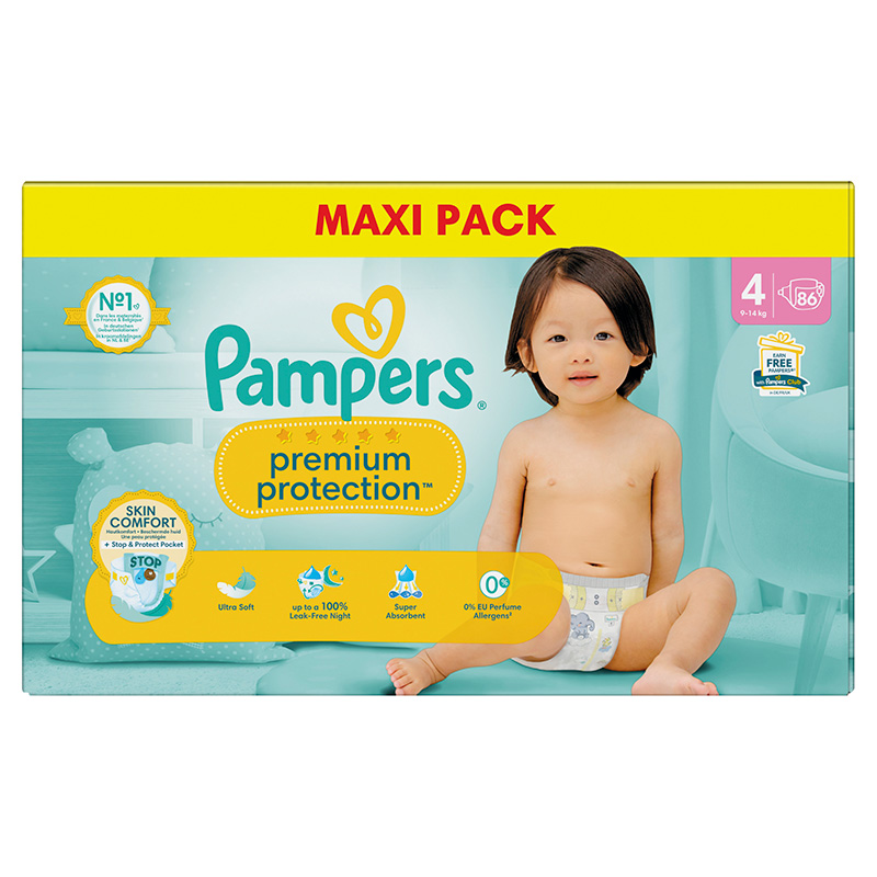 Pampers Premium Protection (4) 9-14 kg