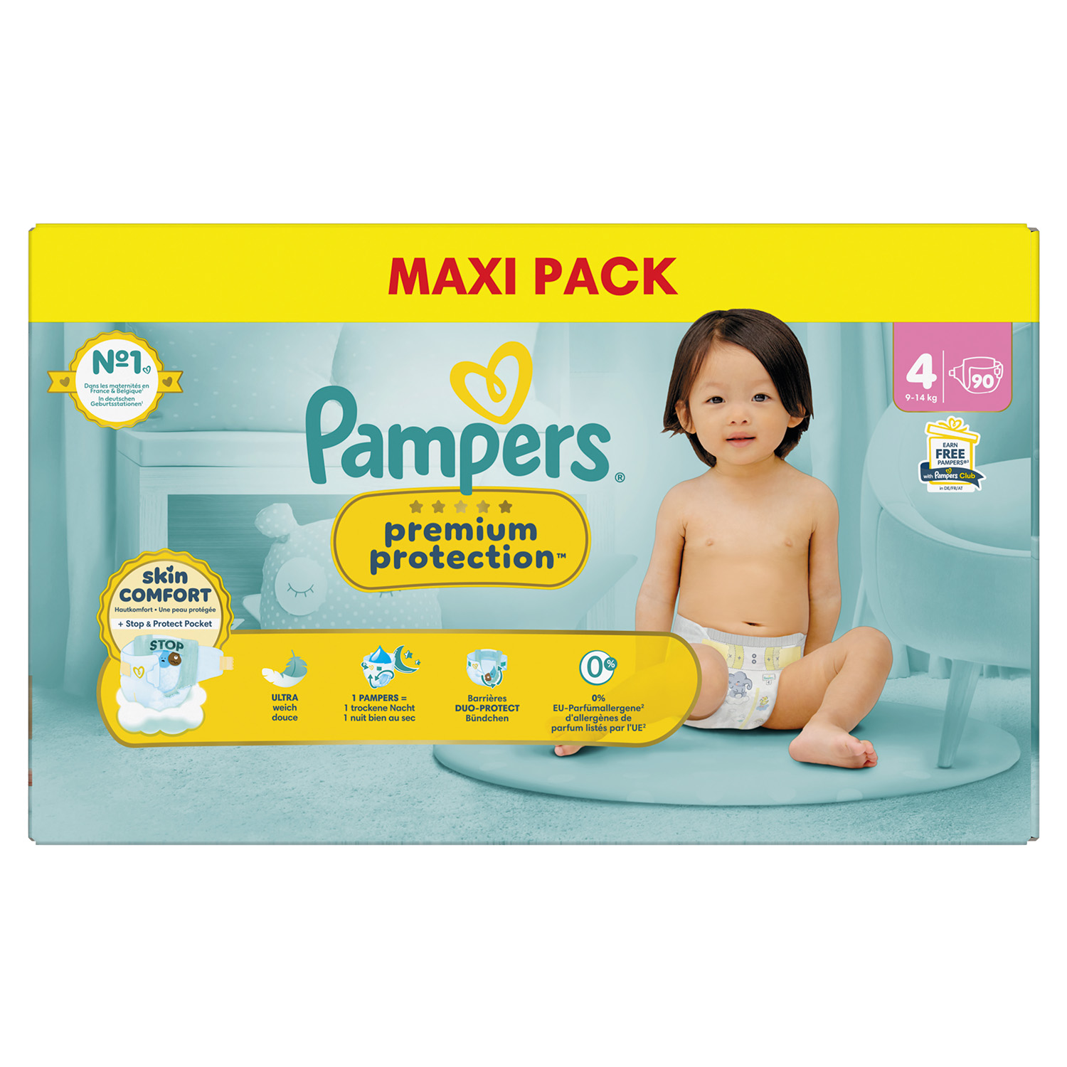 Pampers Premium Protection (4) 9-14 Kg