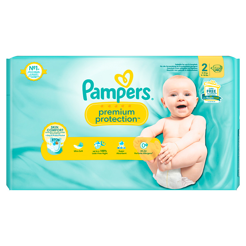Pampers Premium Protection (2) 4-8 kg