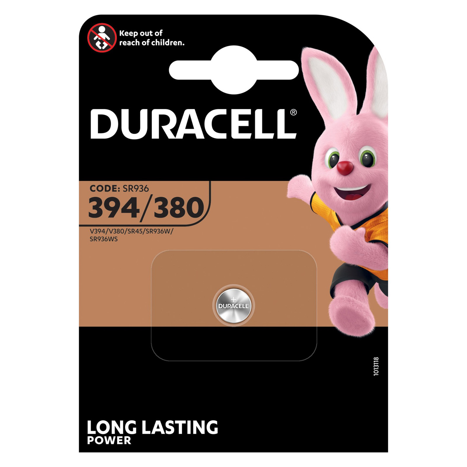 Duracell 394 Knoopcelbatterij