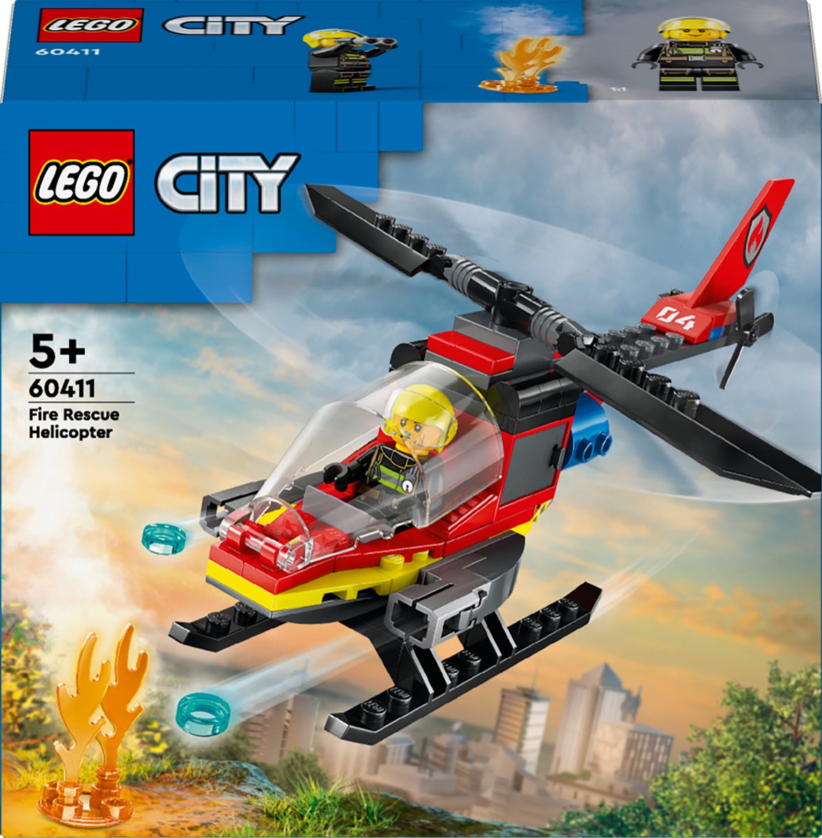 Lego City Brandweer Helicopter