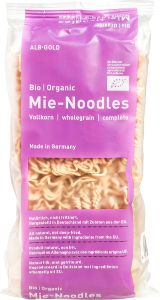Alb-Natur Volkoren Mie Noodles, Bio