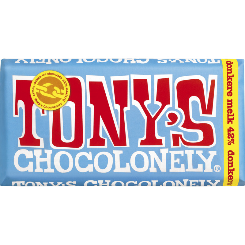 Tony's Chocolonely Donkere Melk 42%