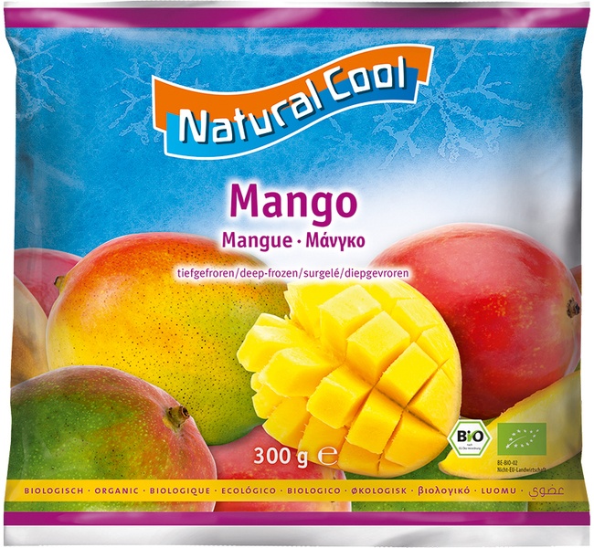 Natural Cool Diepvriesfruit Mango, Bio