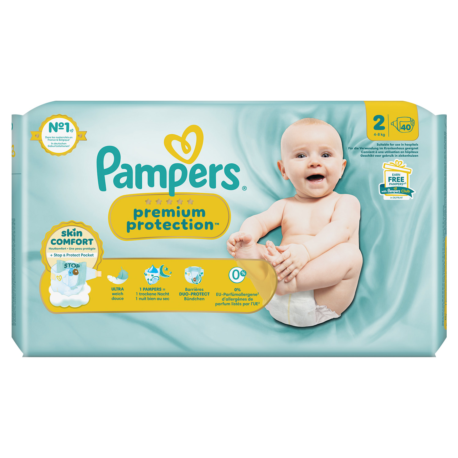 Pampers Premium Protection (2) 4-8 kg