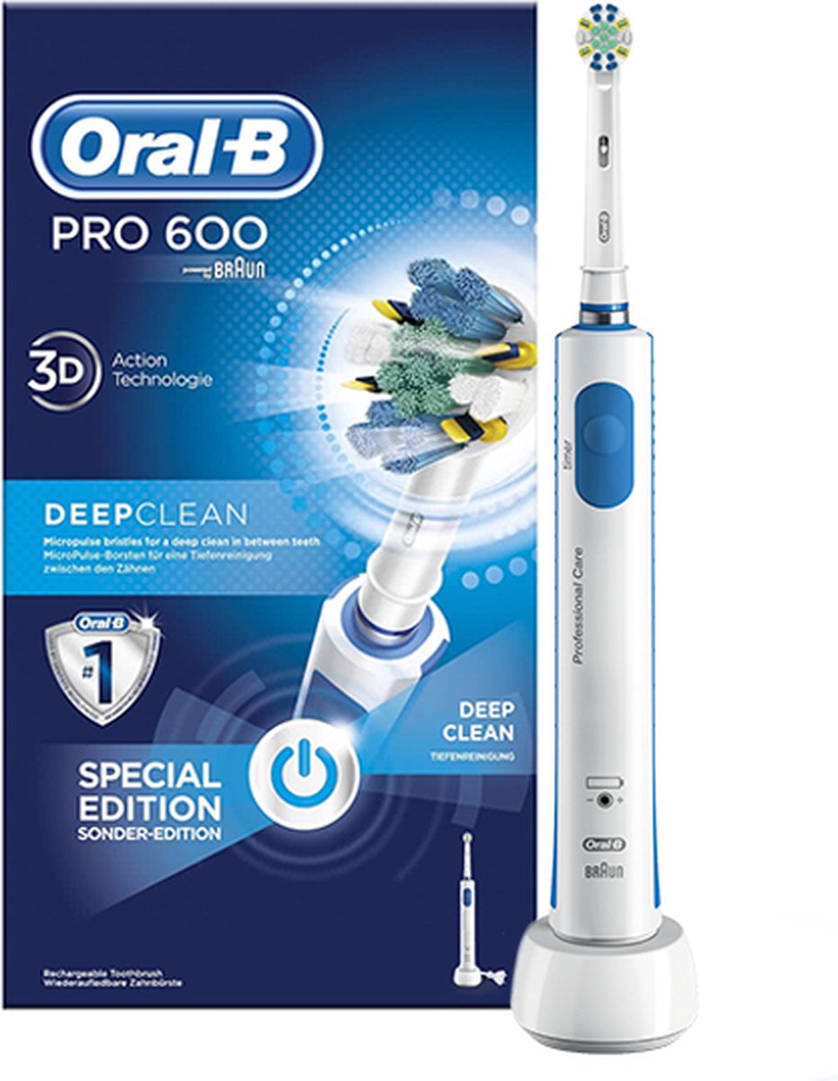 Oral-B Pro Floss Action 600 Elektrische tandenborstel