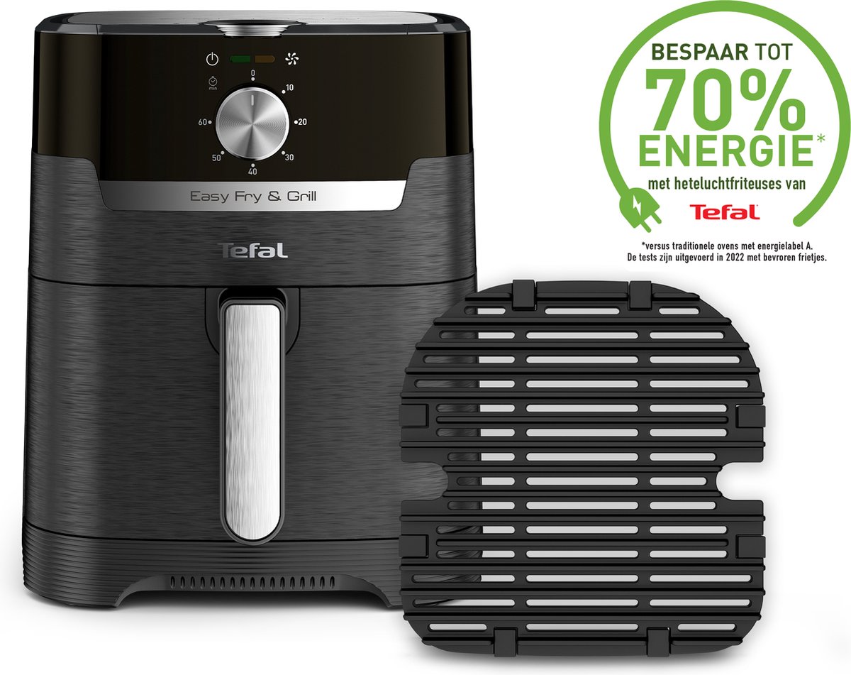 Tefal Hetelucht friteuse Easy Fry & Grill Classic EY5018