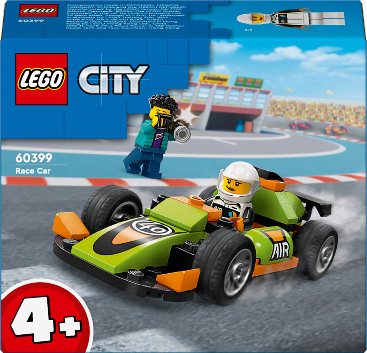 Lego City Groene Racewagen