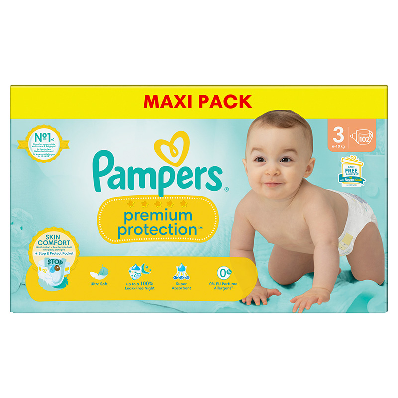 Pampers Premium Protection (3) 6-10 kg