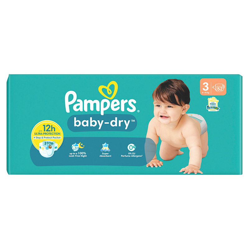 Pampers Baby-Dry (3) 6-10 kg