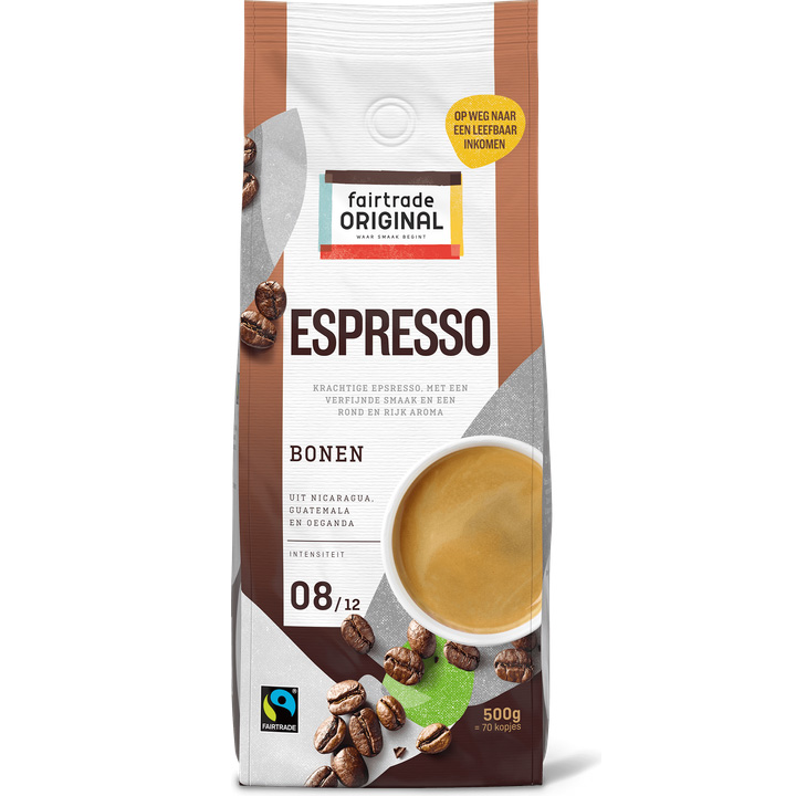 Fairtrade Original Espresso Koffiebonen