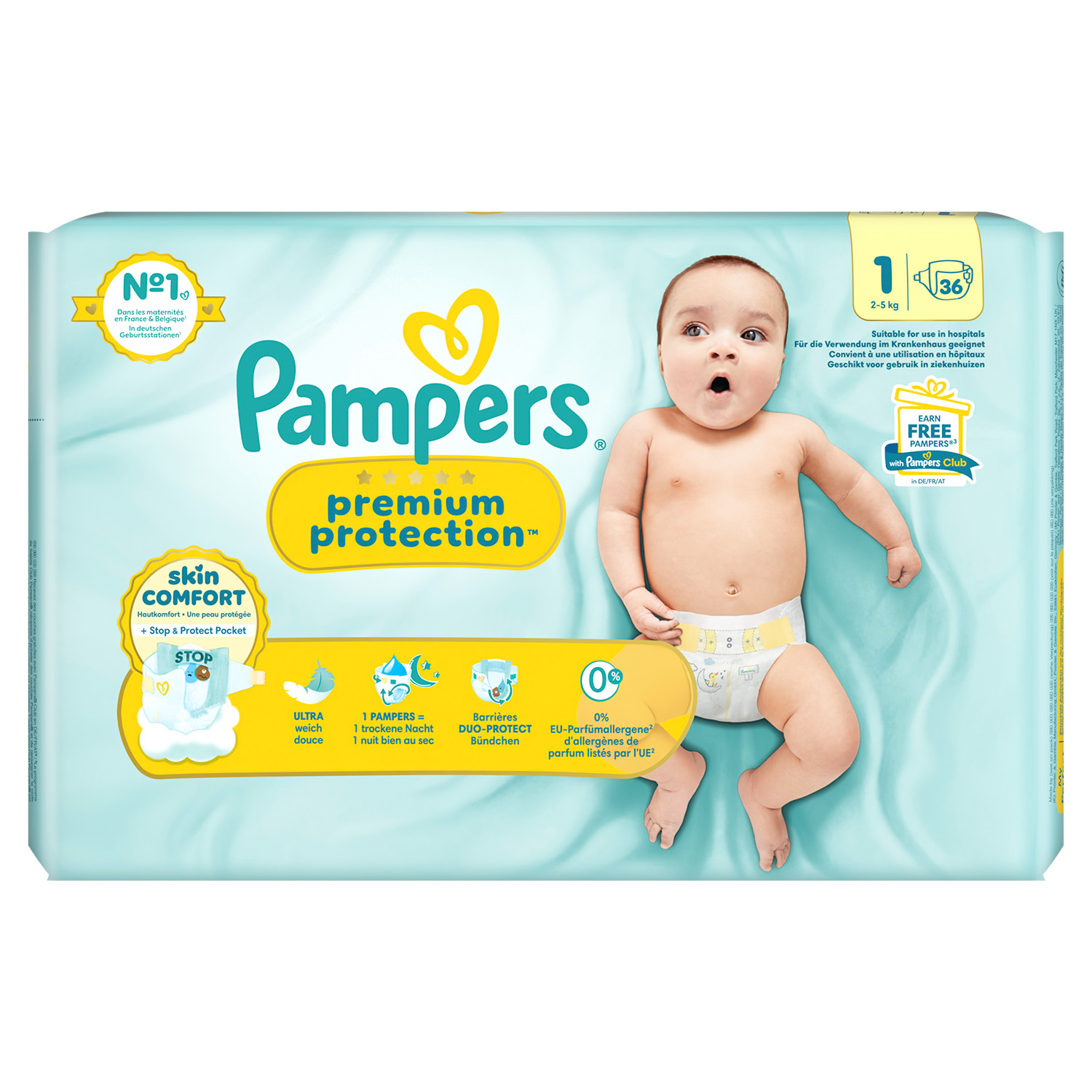 Pampers Premium Protection (1) 2-5 kg