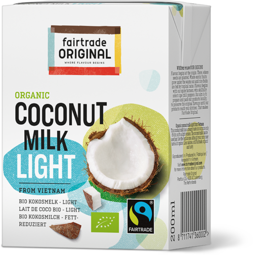 Fairtrade Original Coconut Milk Light