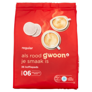 G'woon Koffiepads Regular