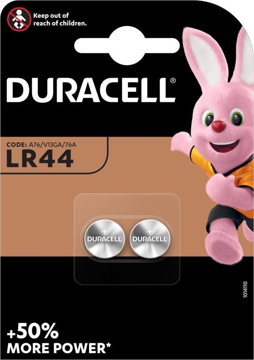Duracell Specialty LR44 incl. stibat