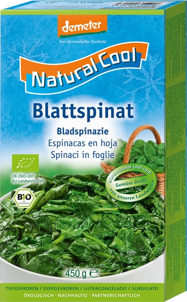 Natural Cool Spinazie, Bio