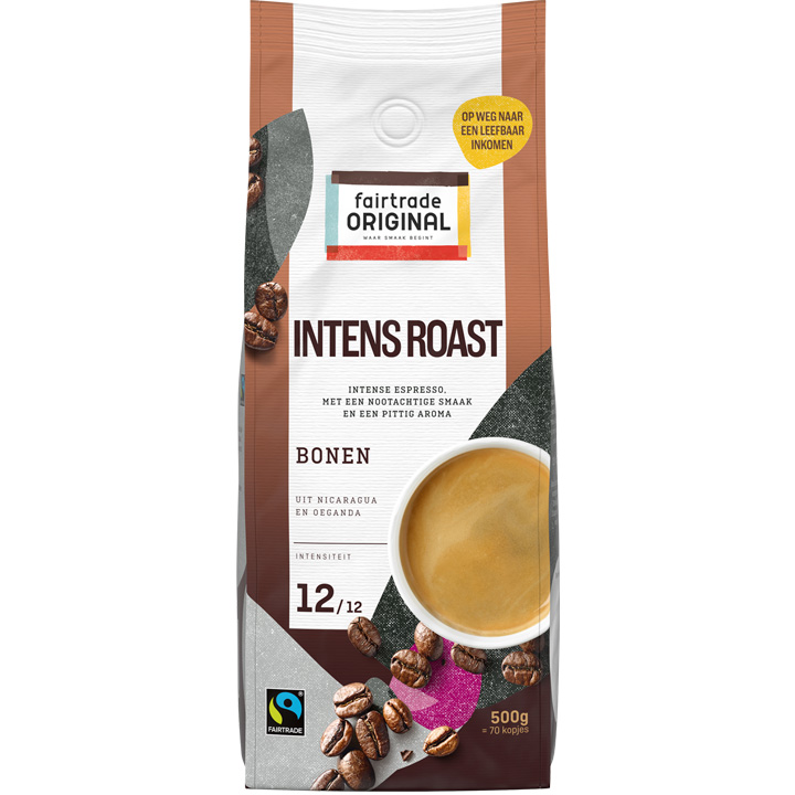 Fairtrade Original Intense Roast Espresso Koffiebonen