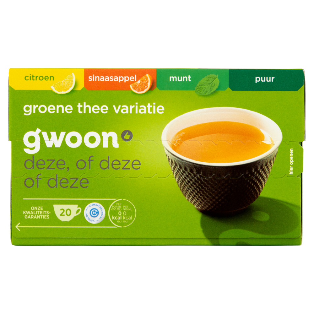 G'woon Groene Thee Mix