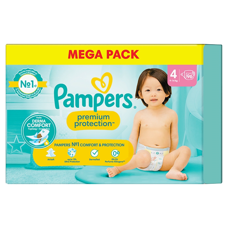 Pampers Premium Protection (4) 9-14 kg