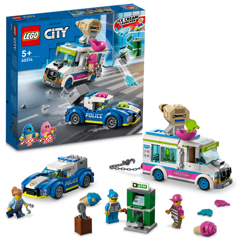 Lego City IJswagen Achtervolging