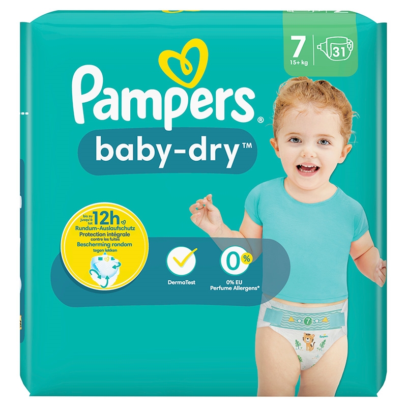 Pampers Baby-Dry (7) 15+ kg