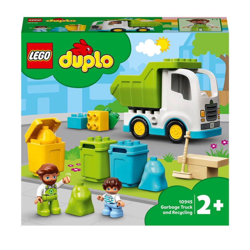 Lego Duplo Vuilniswagen en Recycling