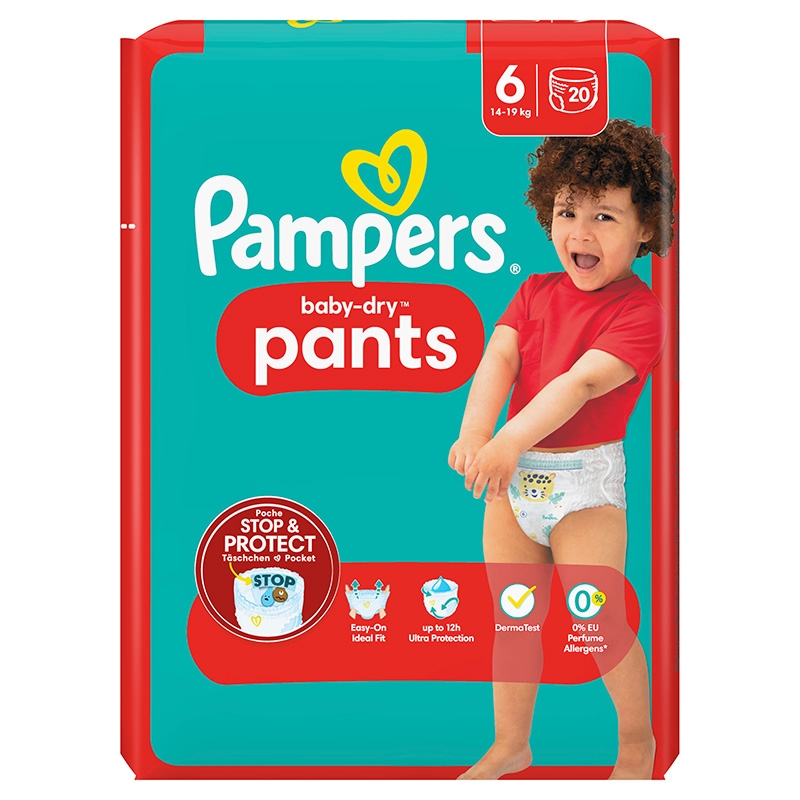 Pampers Baby-Dry Pants (6) 15+ kg