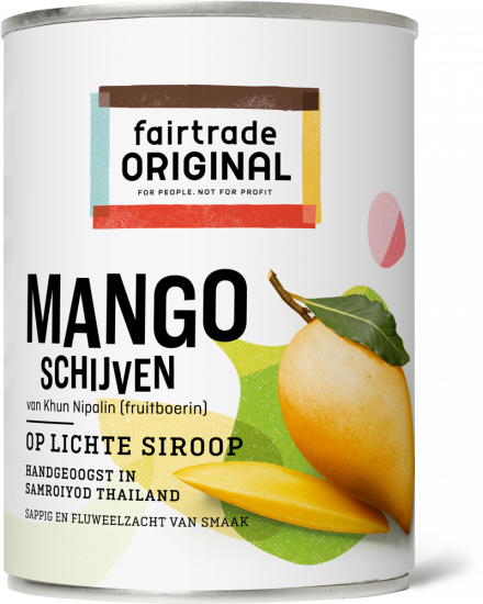 Fairtrade Original Mango op lichte siroop, MH