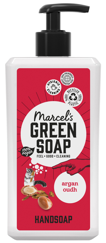 Marcel's Green Soap Handzeep Argan & Oudh, Bio