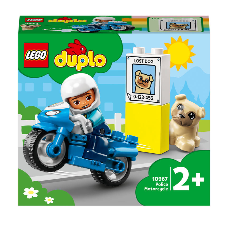 Lego Duplo Politiemotor