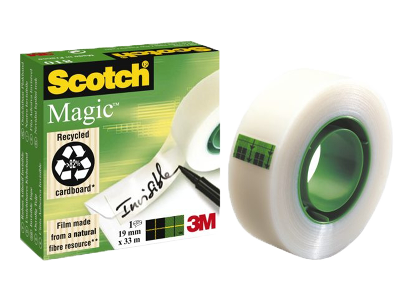 Scotch plakband 19mm x 33mm Magic Onzichtbaar