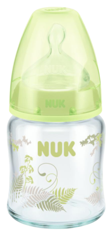 NUK First Choice Plus Voedingsfles glas 120ml