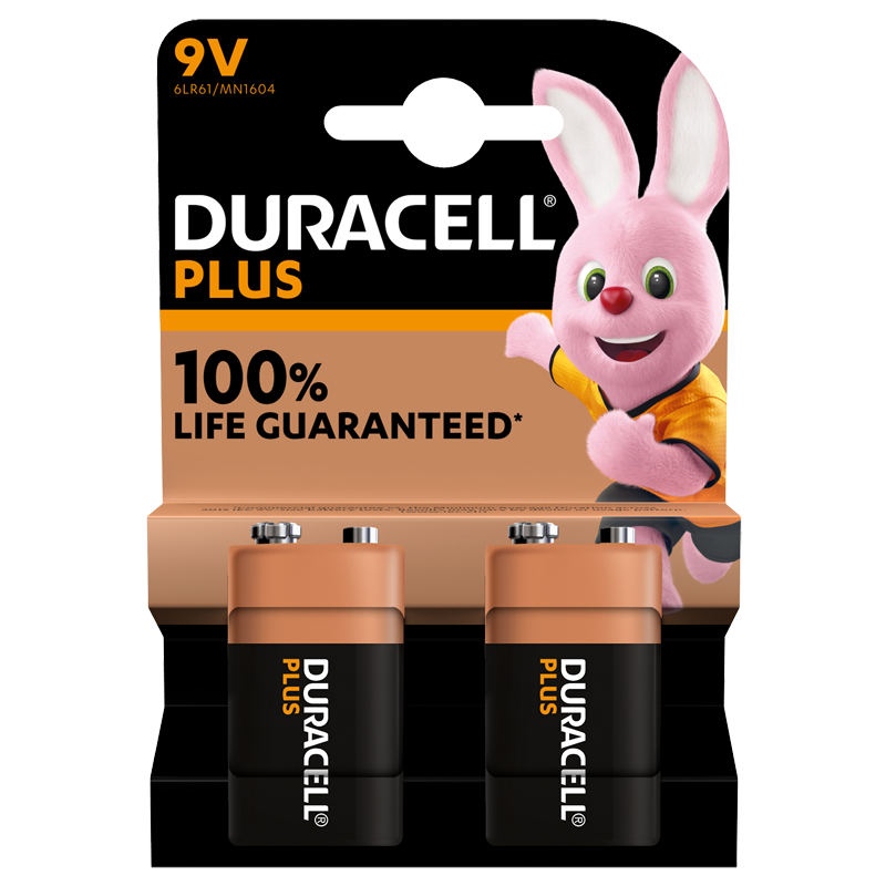 Duracell Alkaline Plus 9V