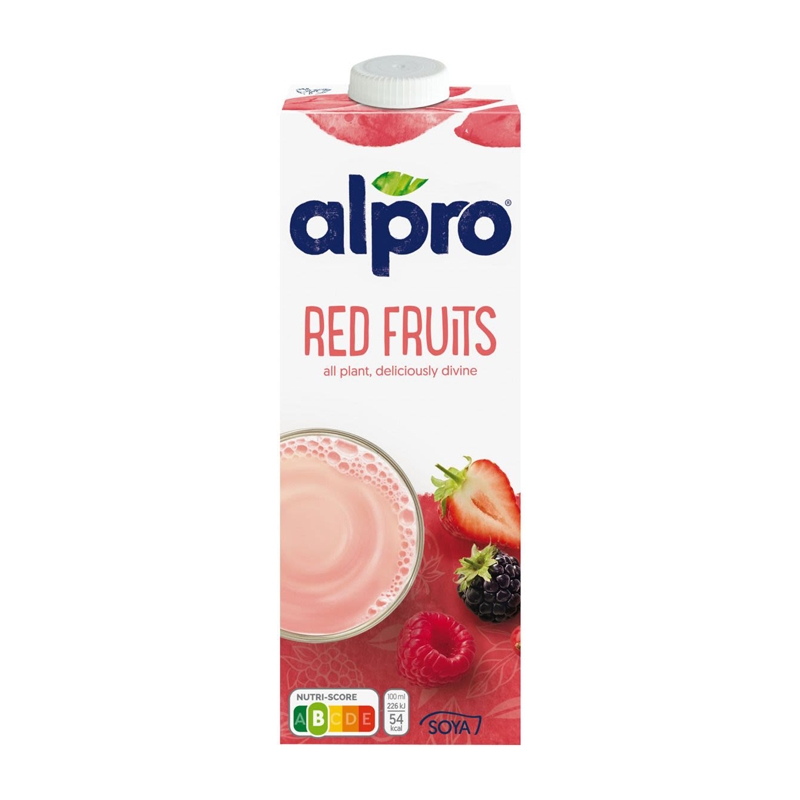Alpro Soya Drink Rode Vruchten