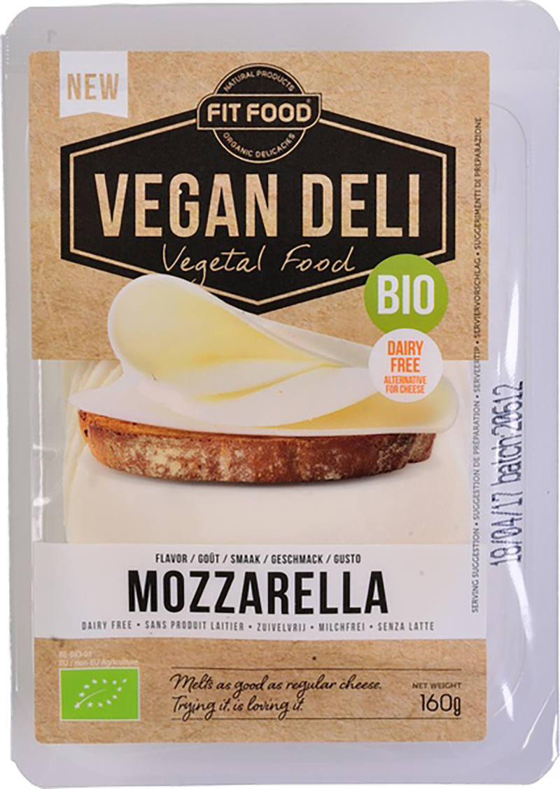 Vegan Mozzarella Plakken, Bio